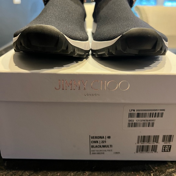 Brand new, Jimmy Choo Verona Crystal Sneakers - Picture 5 of 10